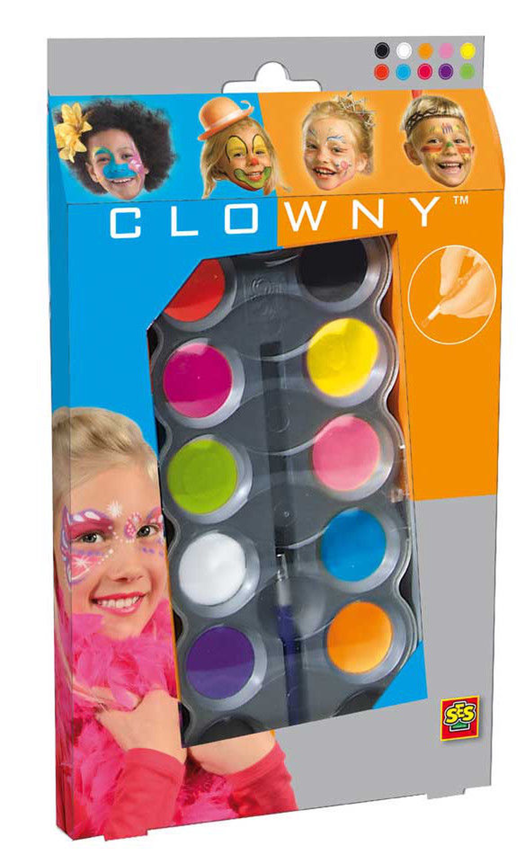 Sejas apgleznošana SES Creative, daudzkrāsaina - Ksenukai.lv