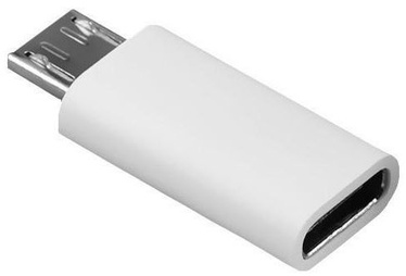 Mocco Universal USB Type-C To Micro USB Adapter White