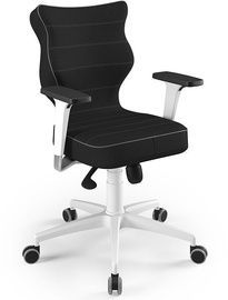 Entelo Perto White Office Chair FC01 Black
