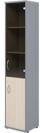 Skyland Imago Office Cabinet SU-1.2 Right Maple/Mettalic