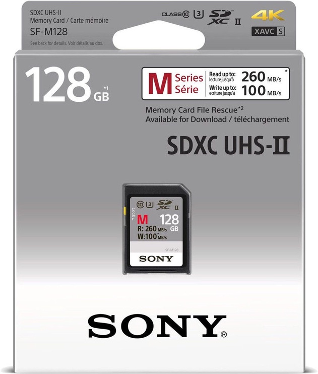 Atmiņas karte Sony, 128 GB