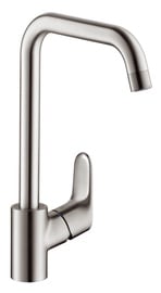 Virtuves jaucējkrāns Hansgrohe Focus 318208, nerūsējošā tērauda