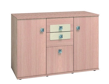 Glazov Ameli 10 Chest Of Drawers 119x82x44cm Oak