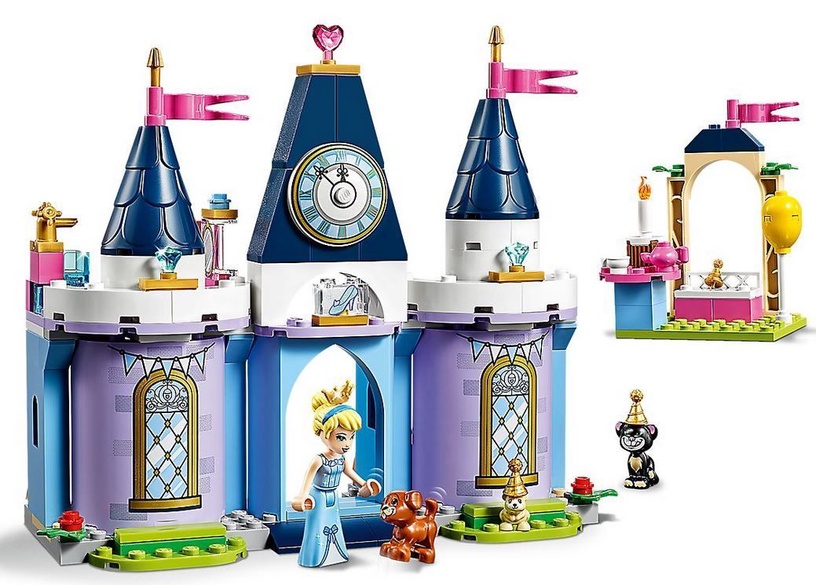 Konstruktor LEGO Disney Princess Pidustused Tuhkatriinu lossis 43178, 168 tk