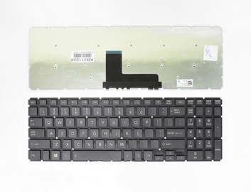 Klaviatūra Toshiba, melna, bezvadu