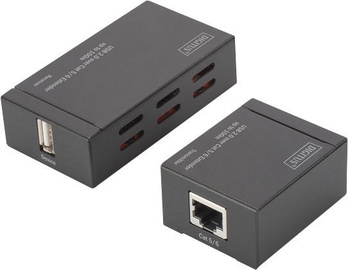 Digitus USB 2.0 Extender Set Black