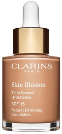 Jumestuskreem Clarins Skin Illusion Natural Hydrating SFP15 112 Amber, 30 ml