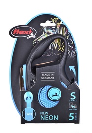 Siksna Flexi, melna, 5 m