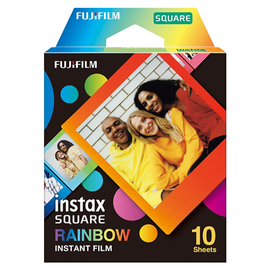 Foto lente Fujifilm Instax Square Rainbow, 10 gab.