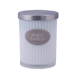 Ароматическая свеча Diana Candle Vanilla White, 7.5 x 9.5 см, 35 h