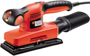 Vibrācijas slīpmašīna Black & Decker KA320EKA, 2.5 kg, 240 W