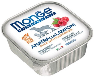 Monge Monoproteinic Fruits Pate Duck/Raspberries 150g