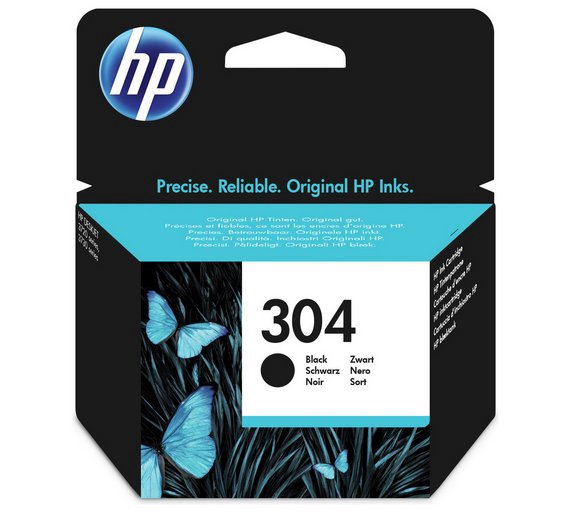 Printera kasetne HP 304, melna