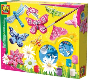 SES Creative Butterfly Glitter Casting & Painting Set 01131