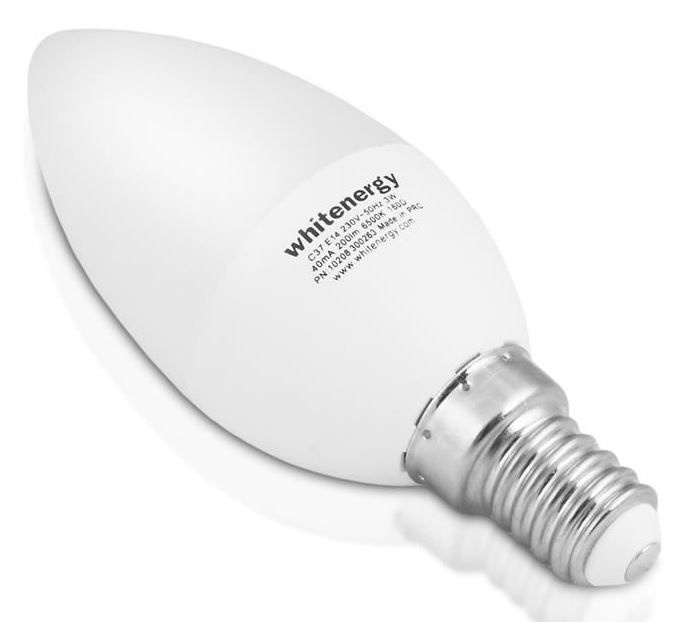 Lemputė Whitenergy LED, E14, 3 W, 240 lm