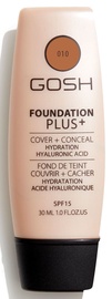 Tonālais krēms GOSH Plus+ 10 Tan, 30 ml