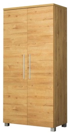 Bodzio Wardrobe Panama PA02 Dark Sonoma Oak