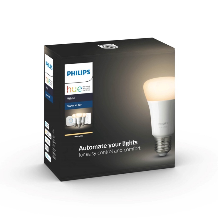 Лампочка Philips LED, белый, E27, 9 Вт, 806 лм
