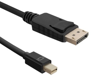 Qoltec Cable DisplayPort / Mini DisplayPort Black 1.8m