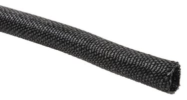 Techflex F6 Woven Wrap Sleeve 9.5mm Black 1m