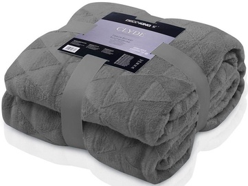 DecoKing Clyde Blanket Charcoal 220x240cm