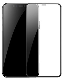Baseus Full Coverage 3D Screen Protector For Apple iPhone 11 Pro Max/XS Max Black
