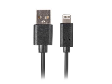 Lanberg USB To Lightning Black 1m