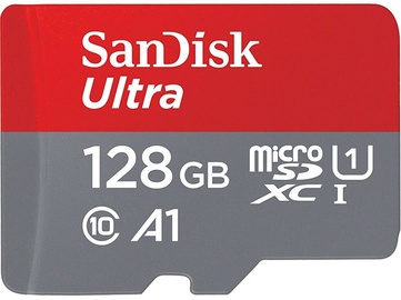 Карта памяти SanDisk Ultra, 128 GB