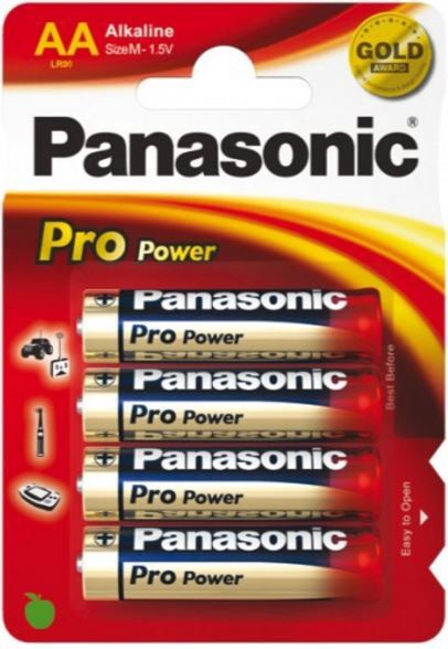 Baterijas Panasonic, LR6, 4 gab.