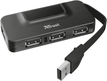 Trust 20577 Oila USB-2.0 4 Port Hub Black
