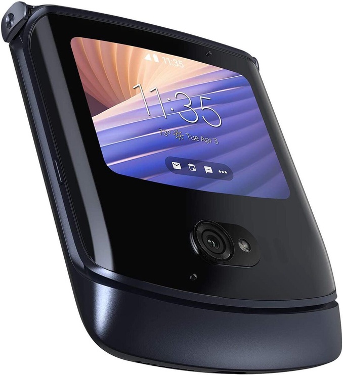 Mobiiltelefon Motorola Razr 5G, must, 8GB/256GB