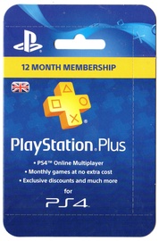 Sony PSN PlayStation Plus 12 Month Membership UK PSN IDs Only