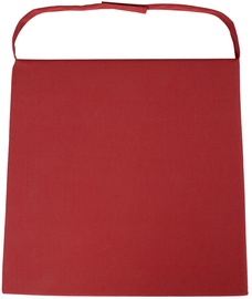 Krēslu spilvens Home4you Wicker 2-3, sarkana, 46 x 48 cm