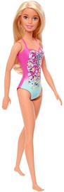 Mattel Barbie Beach Doll Floral Swimsuit GHW37