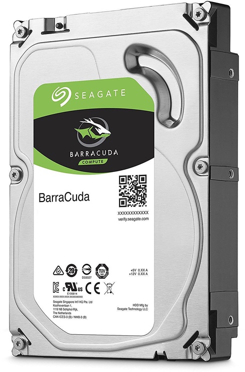 Kietasis diskas (HDD) Seagate Barracuda ST8000DM004, 3.5", 3 TB