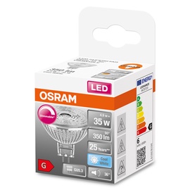 Светодиодная лампочка Osram LED, белый, GU5.3, 4.9 Вт, 350 лм