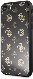 Guess Peony G Double Layer Glitter Back case For Apple iPhone 7/8 Black
