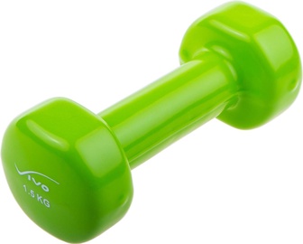 Vivo Vinyl Dumbell 1.5kg Green