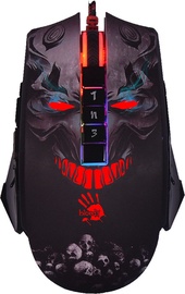 A4Tech P85 Skull Optical Gaming Mouse Black