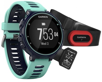 Garmin Forerunner 735XT Blue/Frost Run Bundle