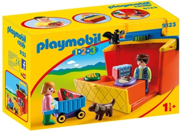 Playmobil 1-2-3 Take Along Market Stall 9123