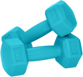 Гантеля SportVida Comfort Hexagonal, 1 кг x 2 шт.