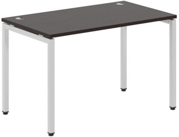 Skyland Xten-S XSST 147 Work Desk 140x70cm Dark Wood/Aluminum