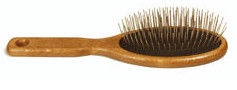 Record Brush 21x6cm Wooden