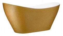 Vanna Besco Keya Glam Gold, 1650 mm x 700 mm x 750 mm, ovāla