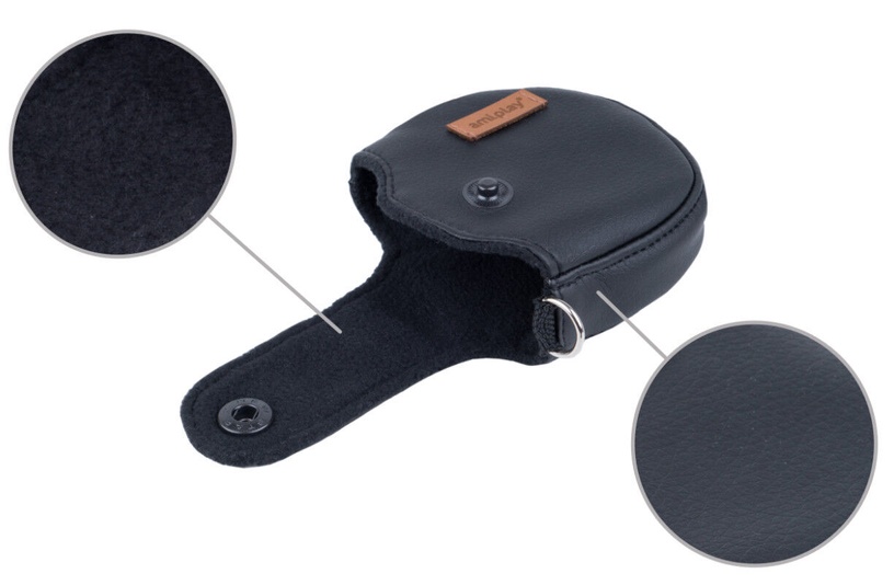 Automaatne jalutusrihm Amiplay Lincoln, must, S 3m