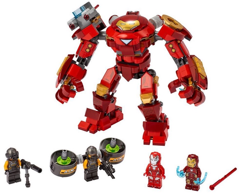 Конструктор LEGO® Super Heroes Marvel Халкбастер против агента А.И.М. 76164 