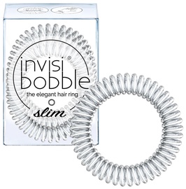 Резинка для волос Invisibobble, серебристый, 3 шт.