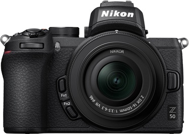 Nikon Z50 Nikon Z50 + Nikkor Z DX 16-50mm f / 3.5-6.3 VR + FTZ Connector Adapter