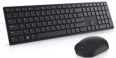 Klaviatūra Dell KM5221W EN/RU, melna, bezvadu